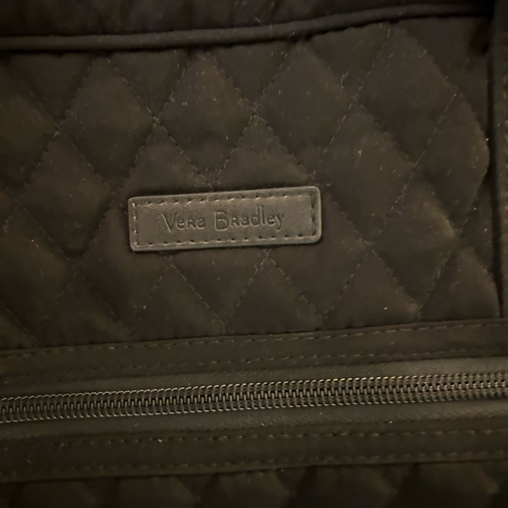 Vera Bradley Black Duffel Bag - Picture 2 of 4